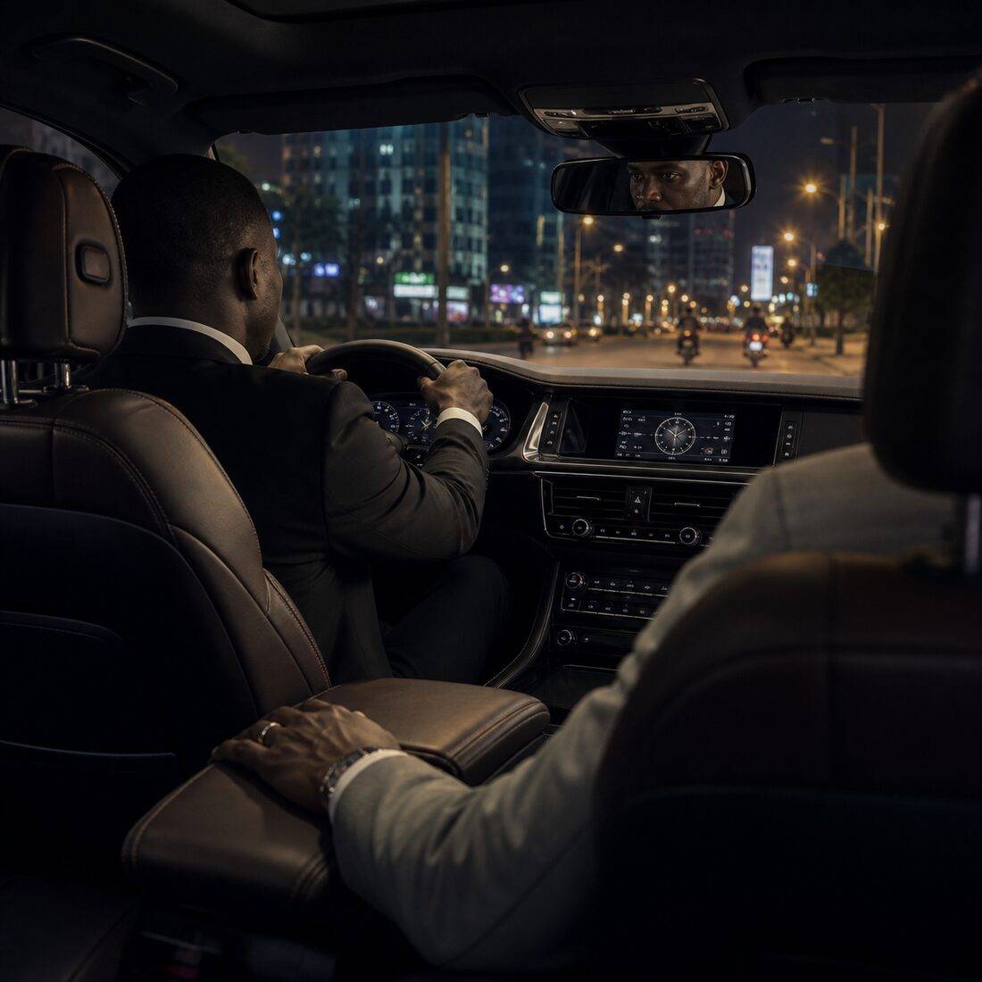 Chauffeur Mr Chauffeur au volant